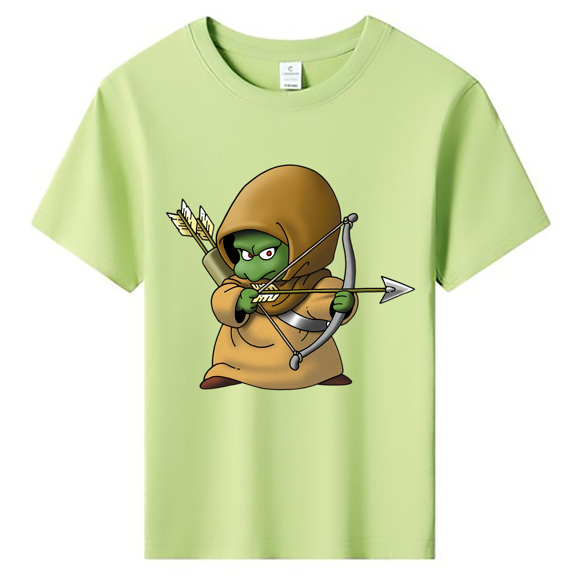 （画像用） ドラゴンクエスト Doragon Kuesuto Dragon Quest 綿100％キッズTシャツ（フロントプリント）